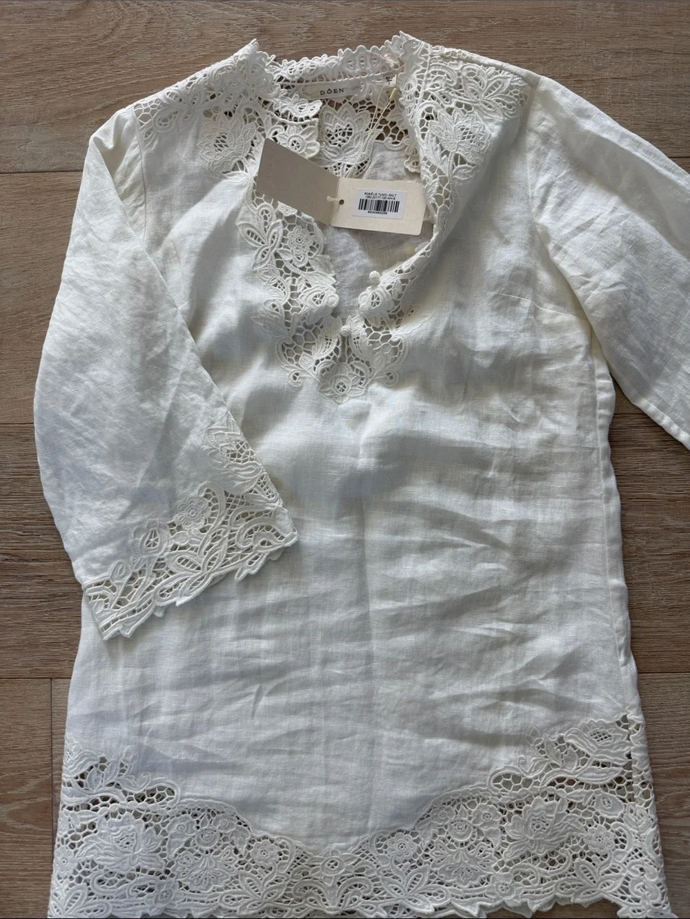Doen rosalie Tunic with Lace Trim - Picture 2 of 4